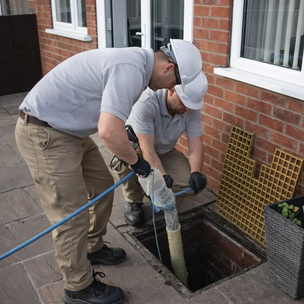 Blocked drain repair service in Thatcham